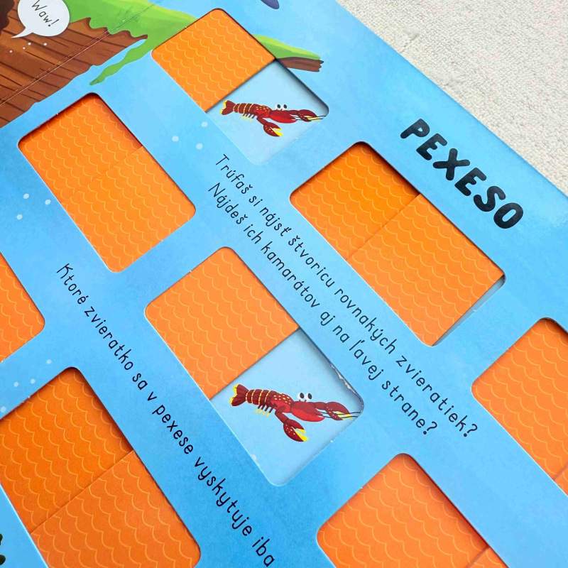 PEXESO Knižka: Zvieratká v oceáne 4