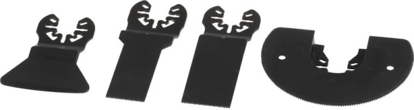 Sada nástrojov Strend Pro TAS-FW105 pílové listy, polkruh a škrabka do multibrúsky, Bi-metal, 4-diel 2