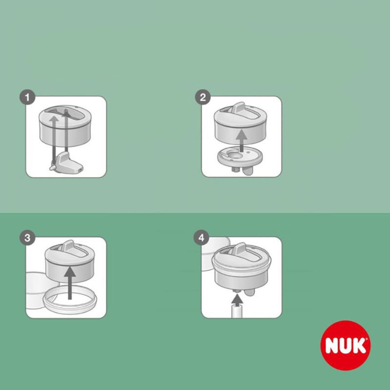 Detská fľaša NUK Mini-Me Flip Frozen 450 ml 12+ m 5