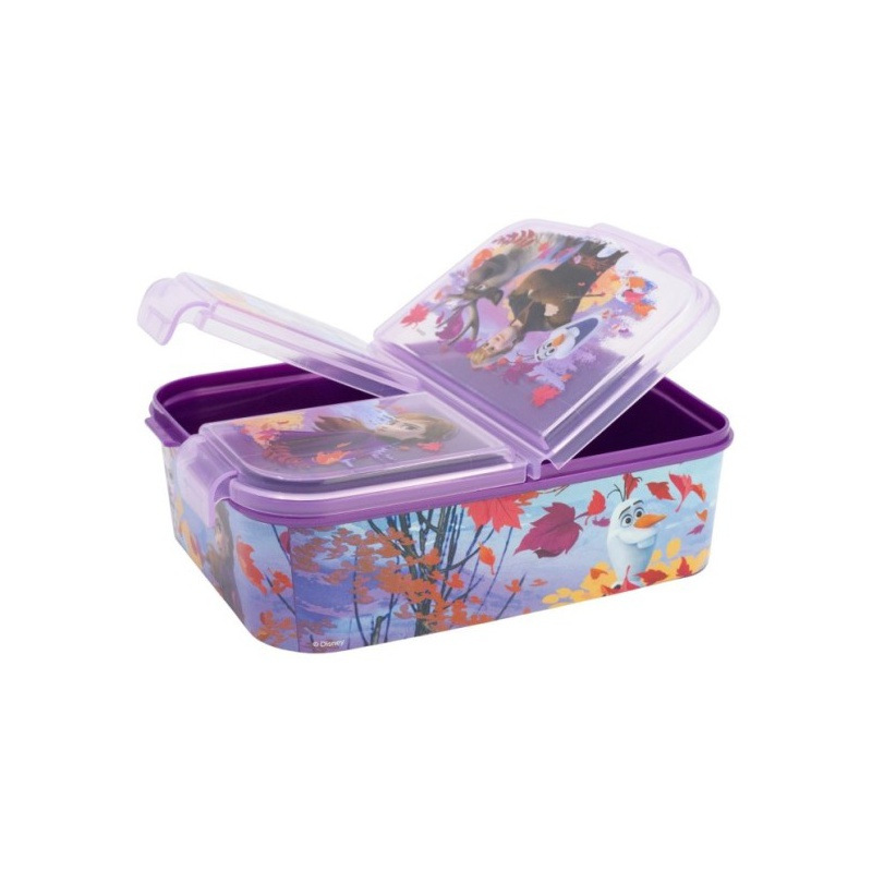 Delený plastový box na desiatu Disney Frozen, 35020