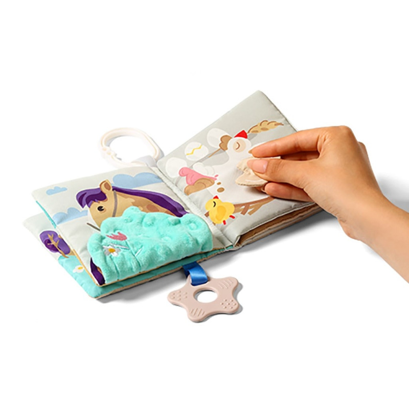 Detská senzorická knižka Baby Ono FARM 2