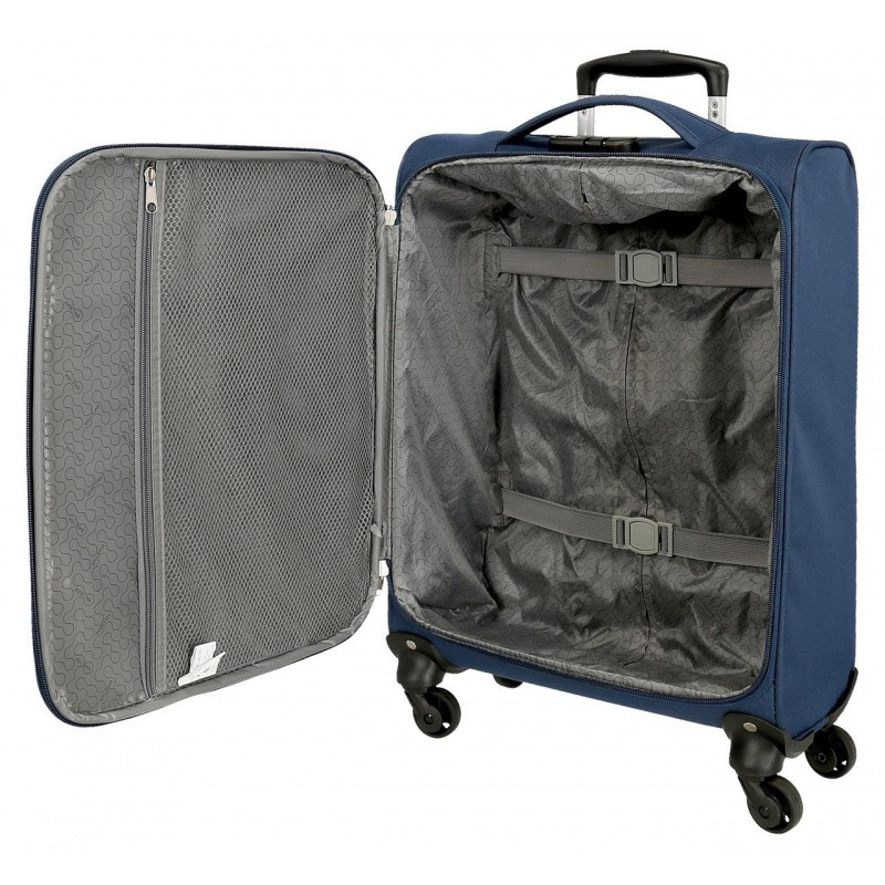 JOUMMA BAGS Sada textilných kufrov ROLL ROAD ROYCE Blue / Modrá, 55-66-76cm, 5019423 8