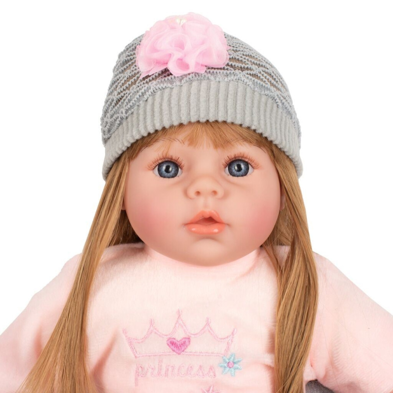 Česky hovoriaca a spievajúca detská bábika PlayTo Nina 46 cm 4