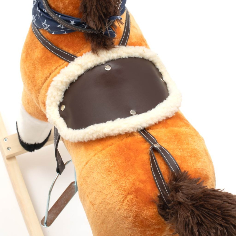 Hojdací koník s melódiou a šatkou Baby Mix Zeus 5