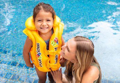 Vesta Intex® 58660, Pool School Deluxe, detská, nafukovacia, do vody, 3-6 rokov, 50x47 cm 1