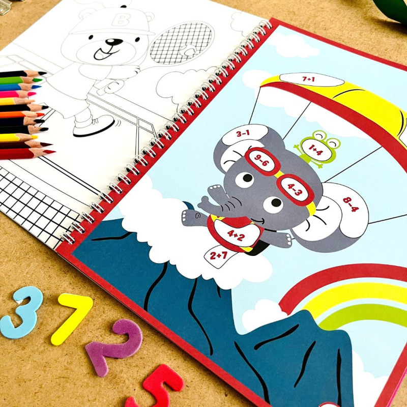 Objavujem počítanie s nálepkami 1