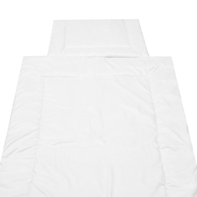 Luxusné výplne New Baby z mikrovlákna vankúš a perinka 100/135 biela 1