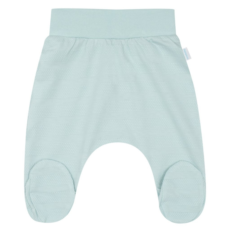 7-dielna dojčenská súpravička do pôrodnice New Baby I AM modrá 56 (0-3m) 3