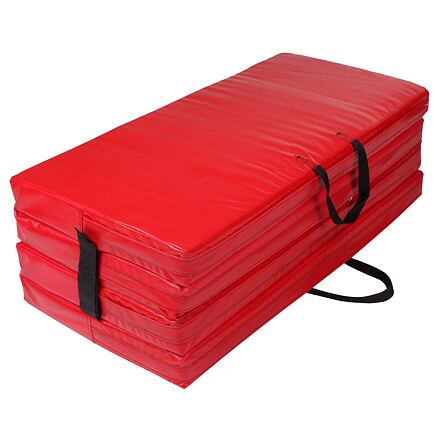 FoldMat 8 skladacia gymnastická žinienka červená 1