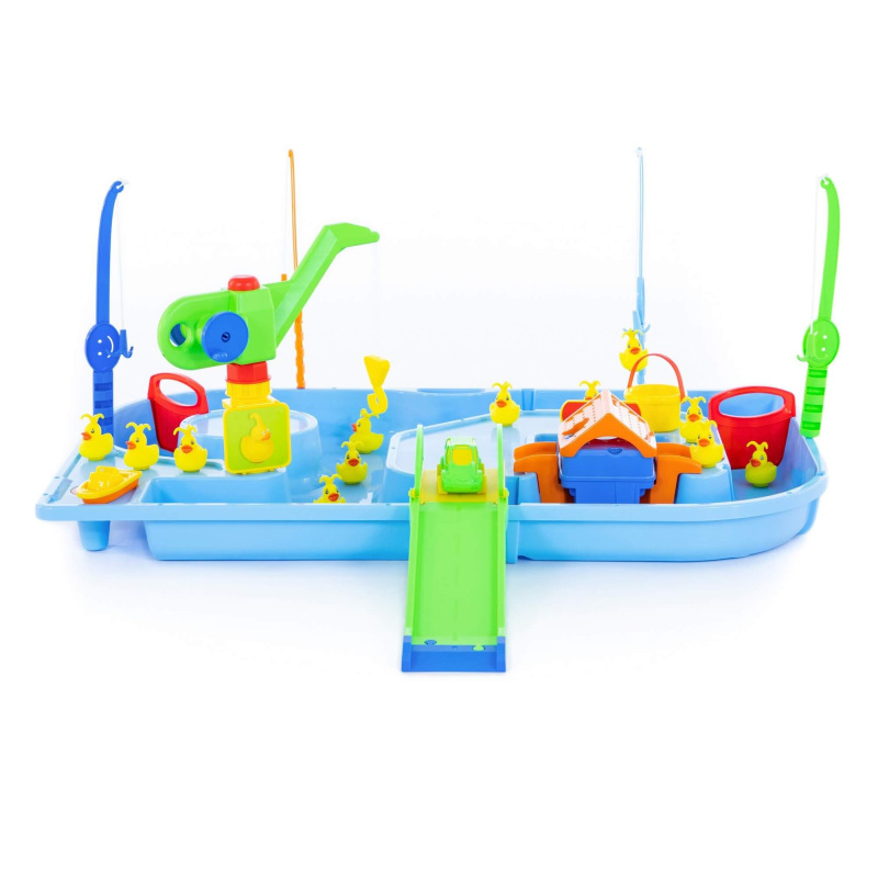 Vodná hra Chyť kačku a viac – set pre 4 deti 5