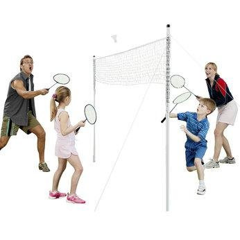 Sieť SEDCO badminton Rekreant s tyčami čierna