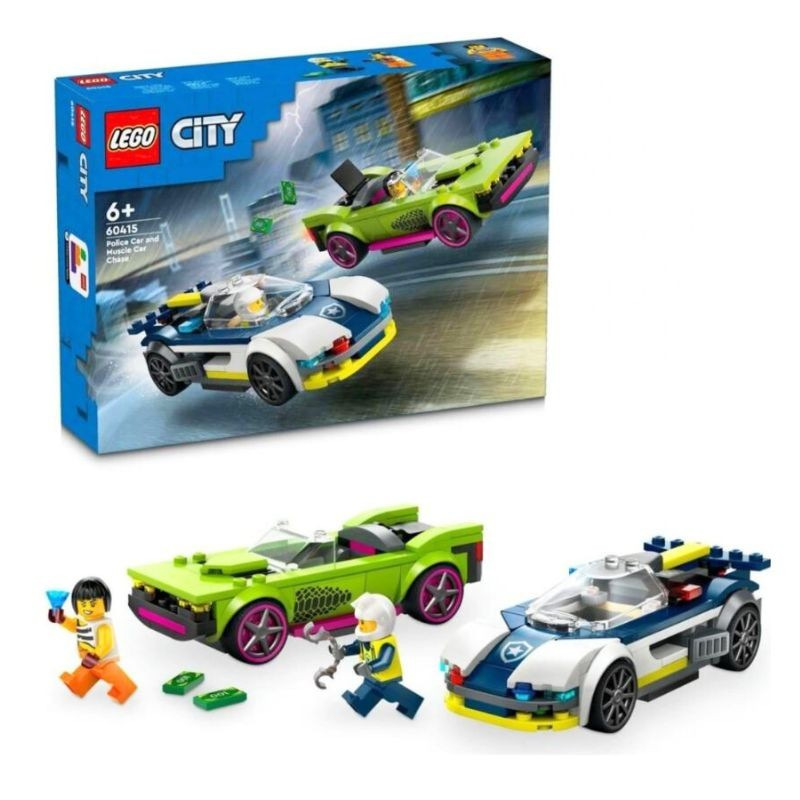 LEGO City Naháňačka policajného auta a športiak