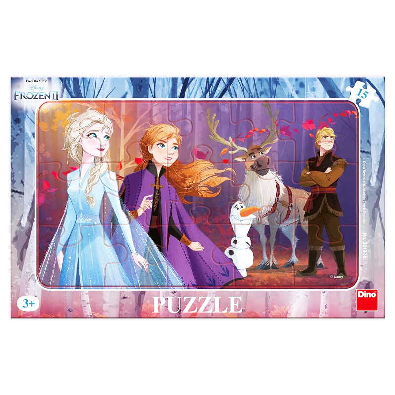 Frozen II 15 doskové Puzzle
