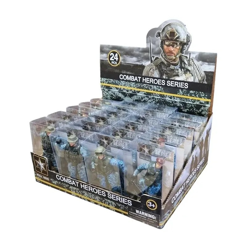 Kĺbový vojak so zbraňou - 4 druhy 6