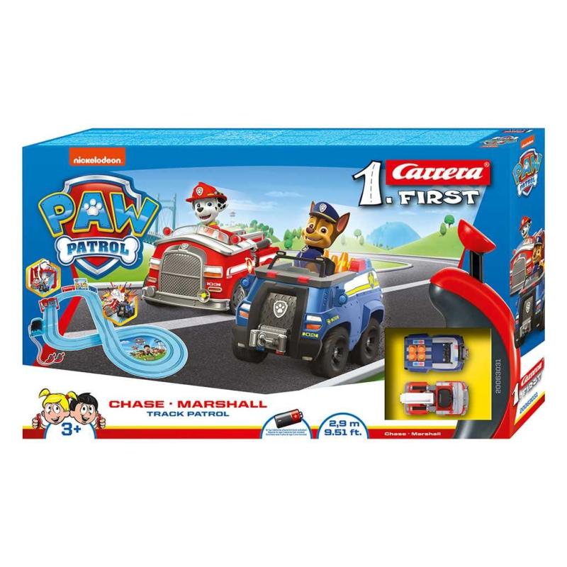 Autodráha Carrera FIRST Paw Patrol Track Patrol 2,9 m