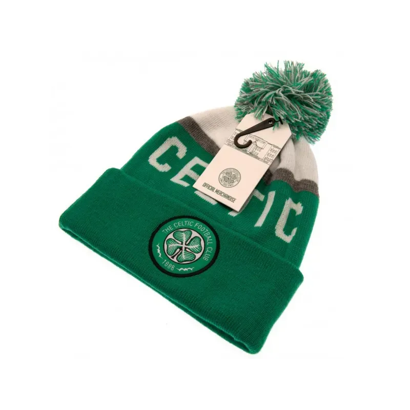 FOREVER COLLECTIBLES Úpletová čiapka CELTIC F.C. Ski Hat GG