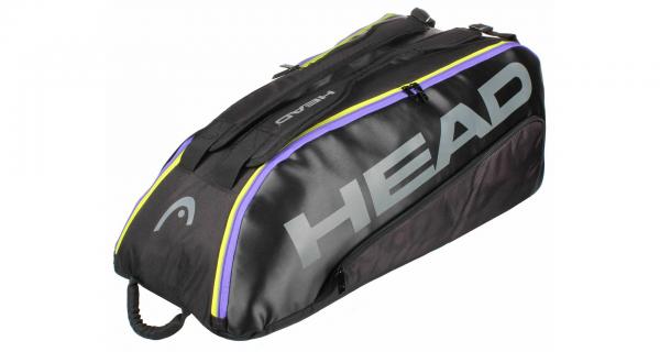 Head Tour Team 9R Supercombi 2021 taška na rakety čierna