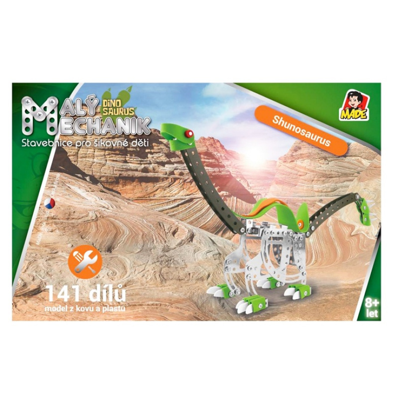 Malý mechanik - Dinosaurus 141 dielikov 2