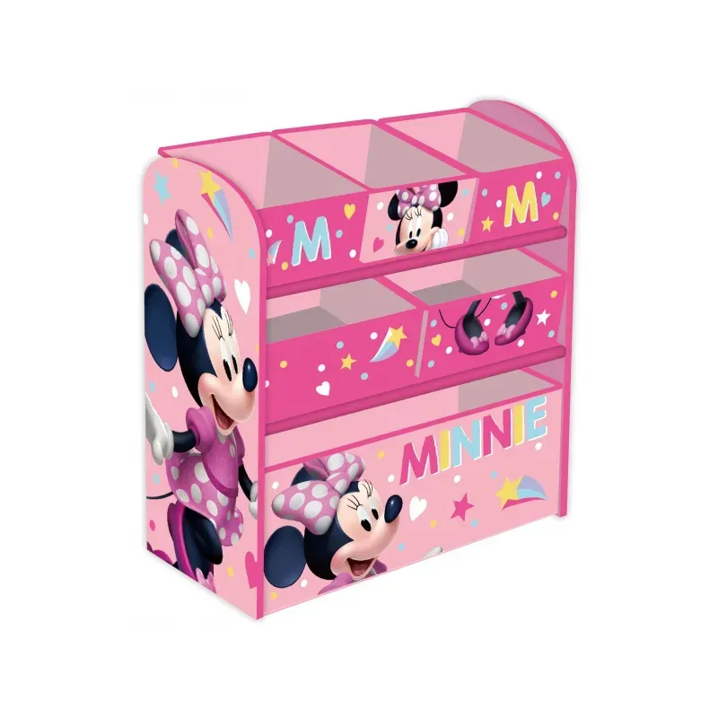 ARDITEX Regál / organizér na hračky MINNIE MOUSE, WD13981