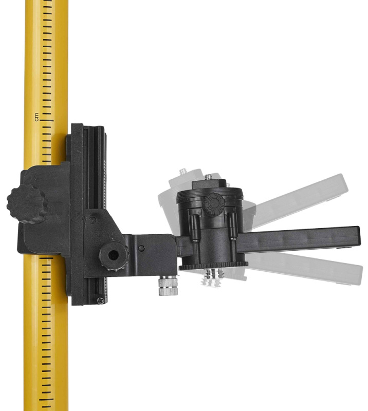 Teleskopický nosný stĺp pre laser 420 cm + adaptér pre sklony, GEKO 3