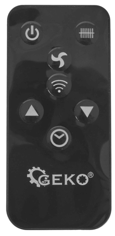 LCD konvektorový ohrievač 2300W s diaľkovým ovládaním a WiFi, GEKO 11