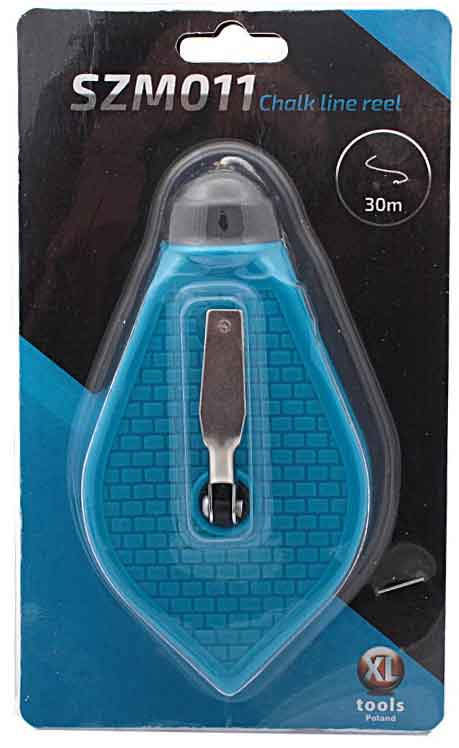 Navíjač plastový s údernou šnúrkou PVC, 15m, XL-TOOLS 2