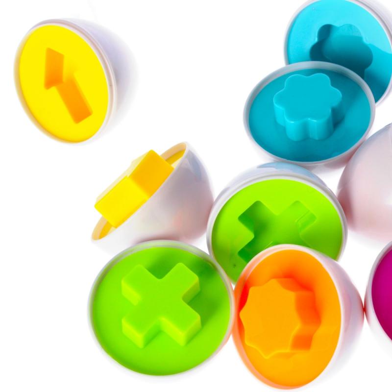 Edukačné Puzzle vajíčka 4