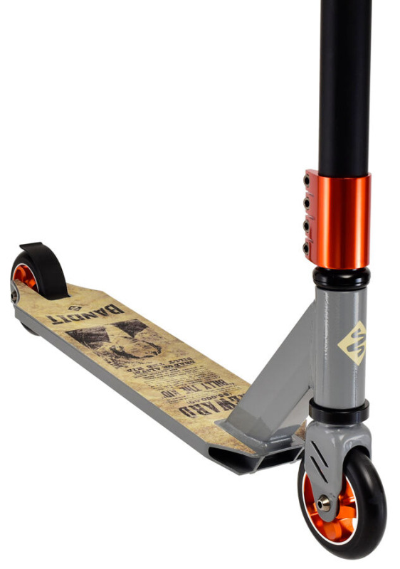 Bandit freestylová kolobežka šedý 1