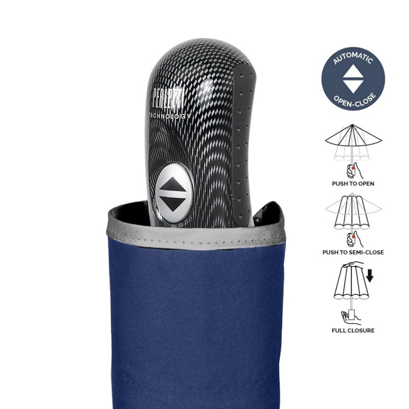 Plnoautomatický reflexný skladací dáždnik Perletti Technology, 21823 3