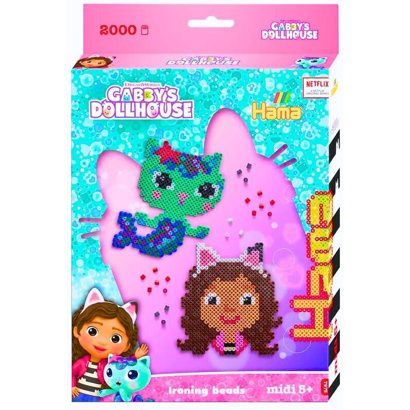 Darčekový box Gabby zažehľovacie korálky MIDI