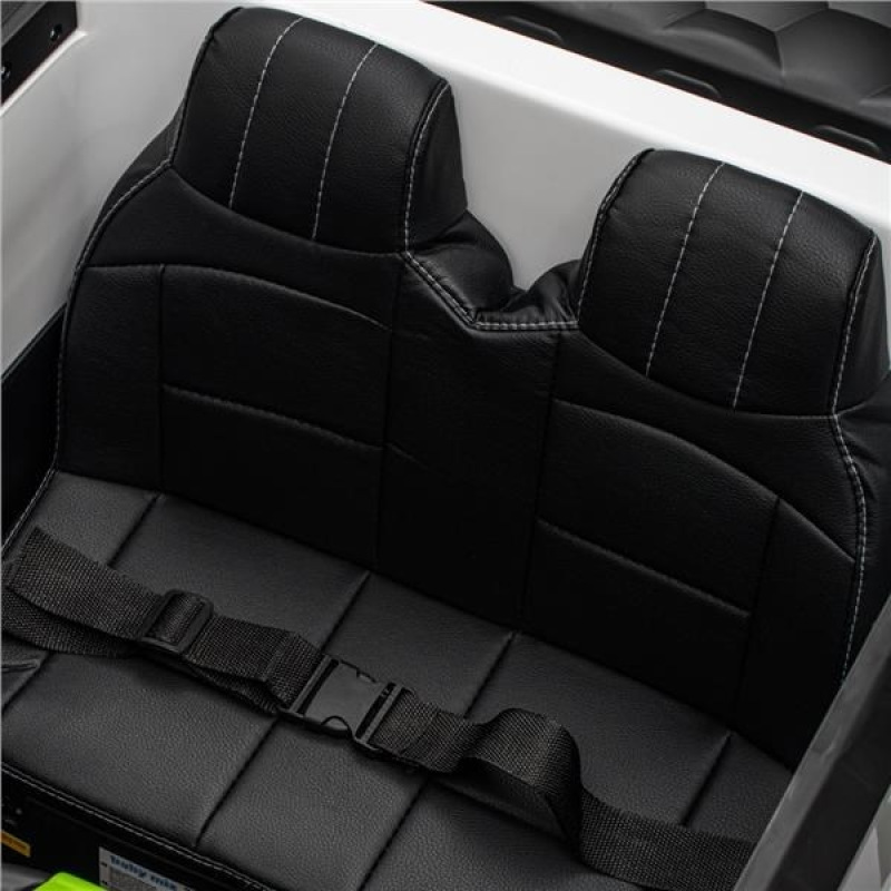 Detské elektrické autíčko Baby Mix Flexible biele 5