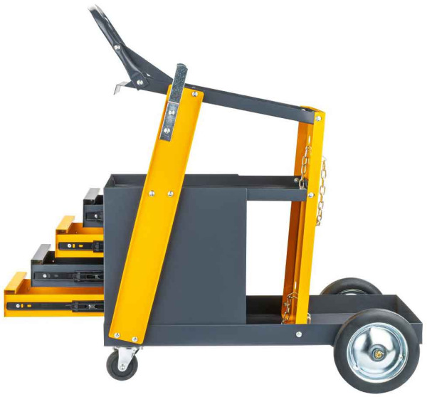 Mobilný vozík pre zváračov so 4 zásuvkami, POWERMAT 2