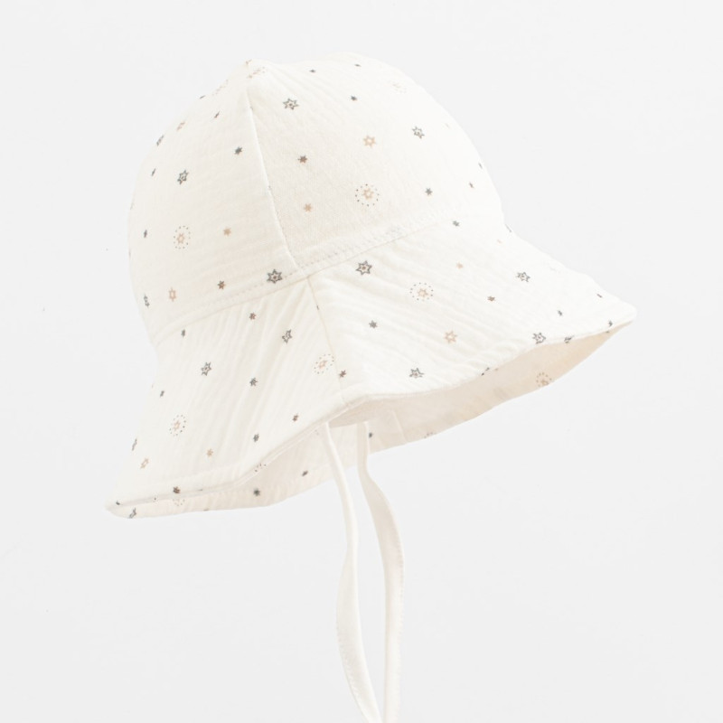 Dojčenský mušelínový klobúčik New Baby Zora 80 (9-12m) 1