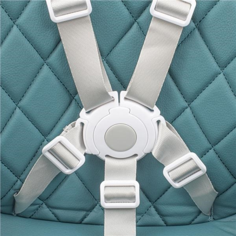 Jedálenská stolička Baby Mix Freja wooden dusty green 2