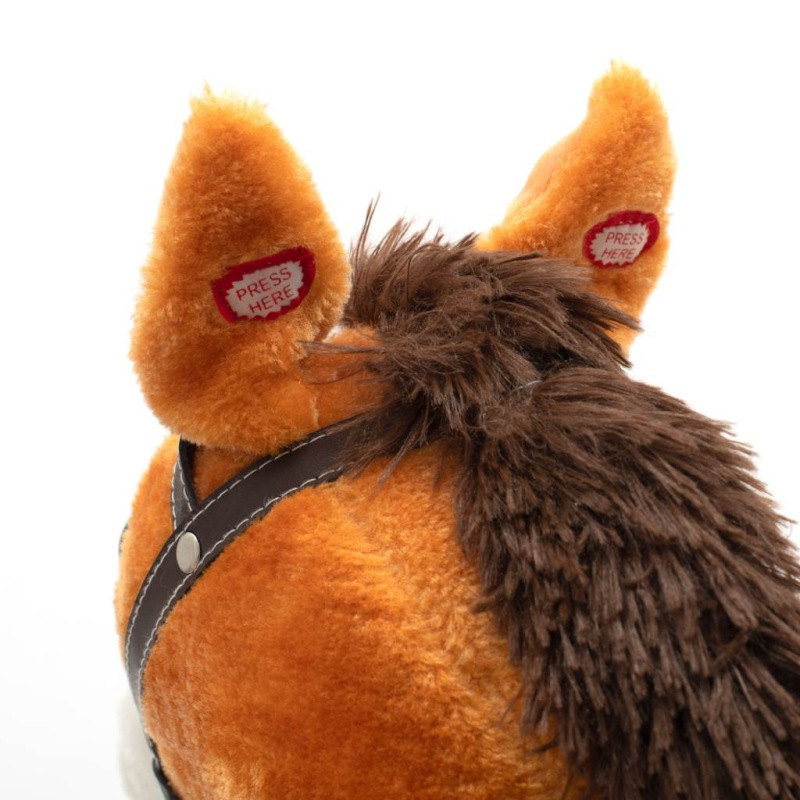 Hojdací koník s melódiou a šatkou Baby Mix Zeus 3