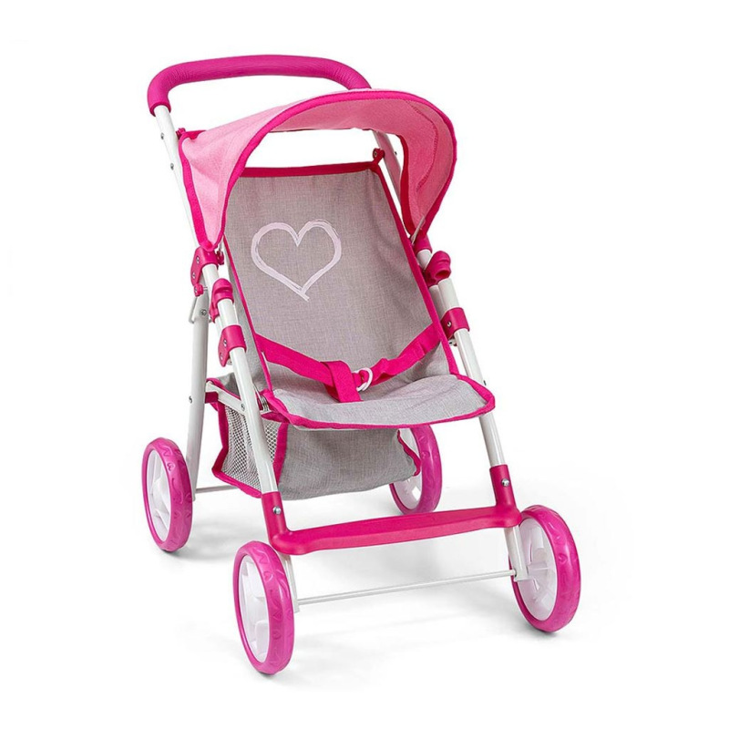 Detský športový kočík pre bábiky Milly Mally Natalie Prestige Pink 1