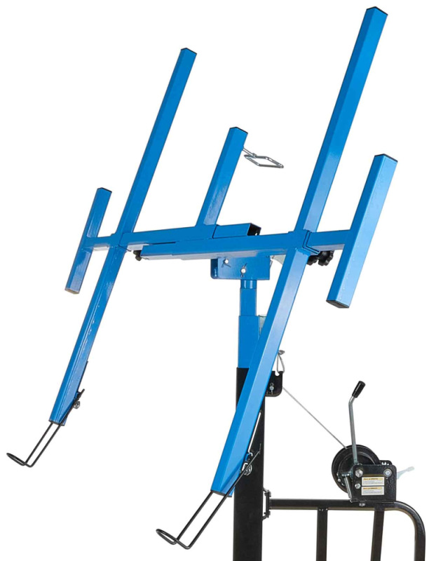 Montážny stojan na sádrokartón, zdvih 170-400 cm, max. tabuľa 120 x 280 cm, GEKO 2