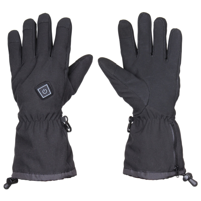 Thermo Ski vyhrievané rukavice čierna