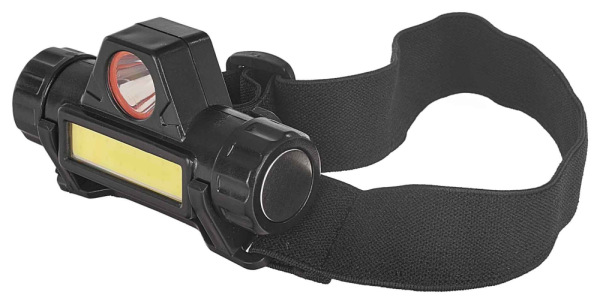 Čelová LED baterka s 2 svietidlami, 800 mAh, KELTIN 6