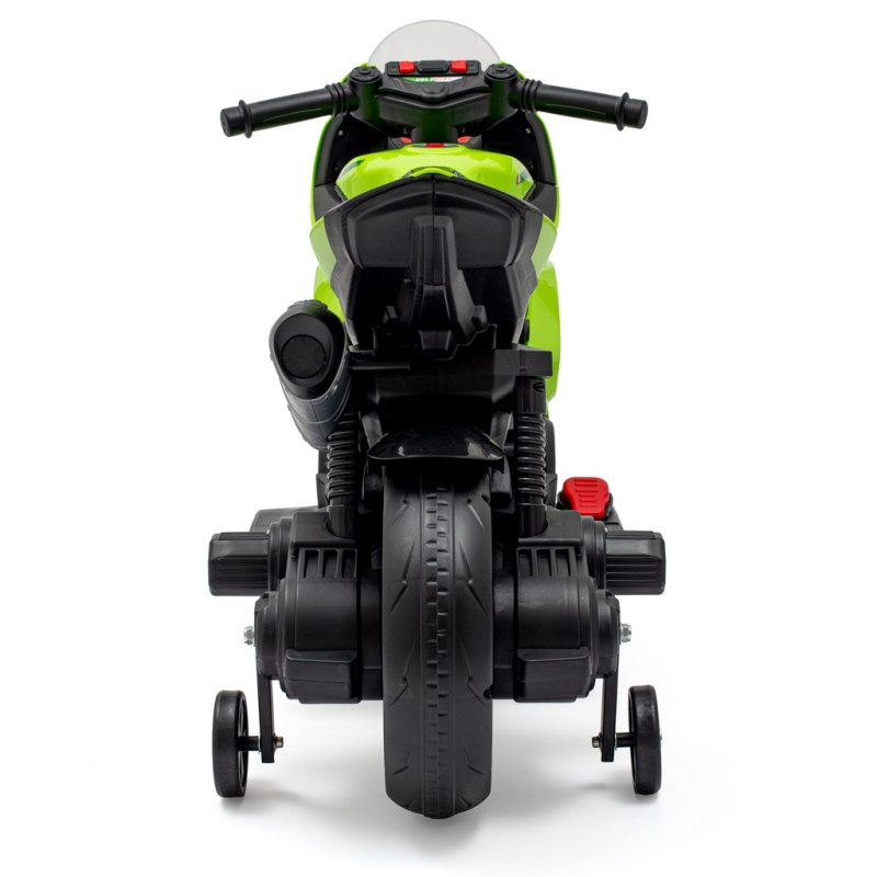 Detská elektrická motorka Baby Mix Supersport zelená 2