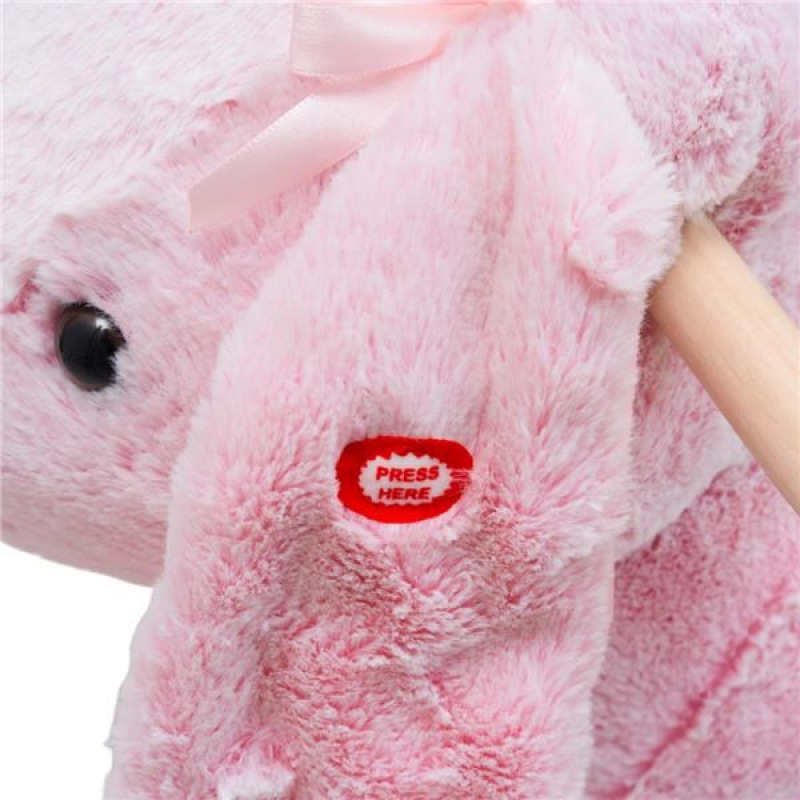 Hojdacia hračka s melódiou Baby Mix Zajačik 3