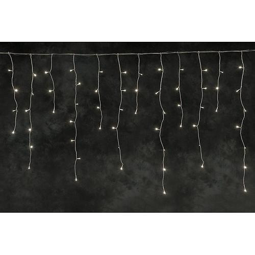Reťaz MagicHome Vianoce Rain 231B, 200 LED studená biela, 230 V, 50 Hz, IP44, exteriér, L-5 m