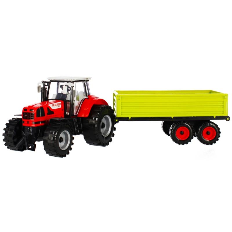 Traktor s poľnohospodárskym strojom - pull&back