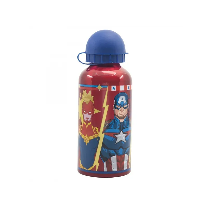 STOR Hliníková fľaša na pitie AVENGERS Force, 400ml, 74134