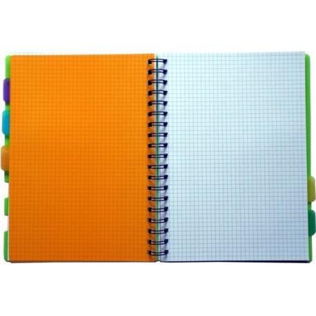 ASTRA Color, Blok so špirálou B5, 120 listov, štvorčekový, 104015002