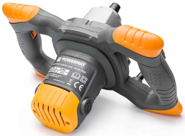 Miešadlo elektrické, 2.600W, 0-800 ot./min, 6 stupňov otáčok, 2x kovové miešadlo, POWERMAT 7