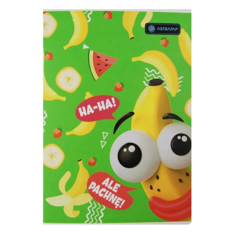 Voňavý zošit A5 štvorčekový AstraPAP Frutos, 32 listov, mix vzorov, 102024012 2