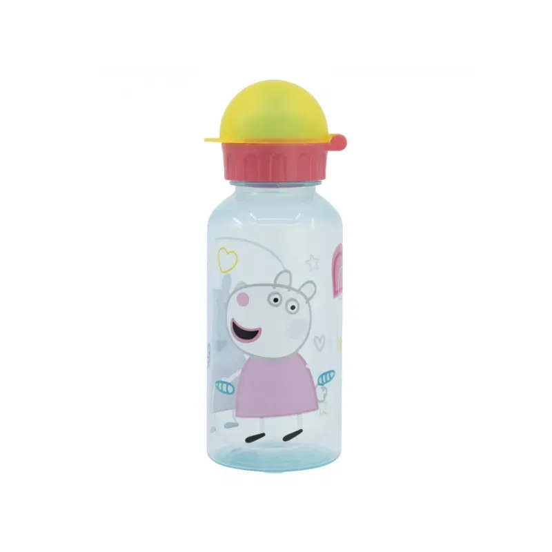 STOR Plastová fľaša Peppa Pig, 370ml, 13910