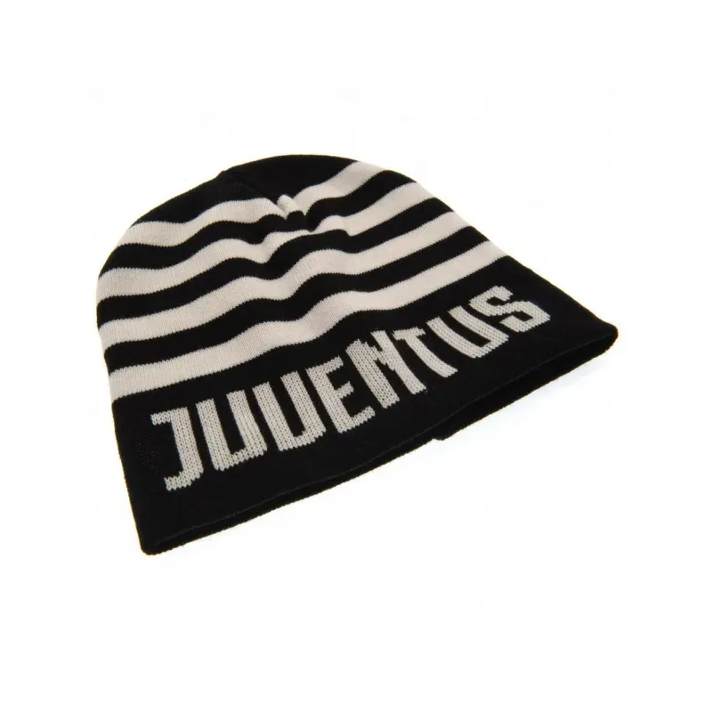 FOREVER COLLECTIBLES Štýlová zimná úpletová čiapka JUVENTUS F.C. Cuff Beanie ST