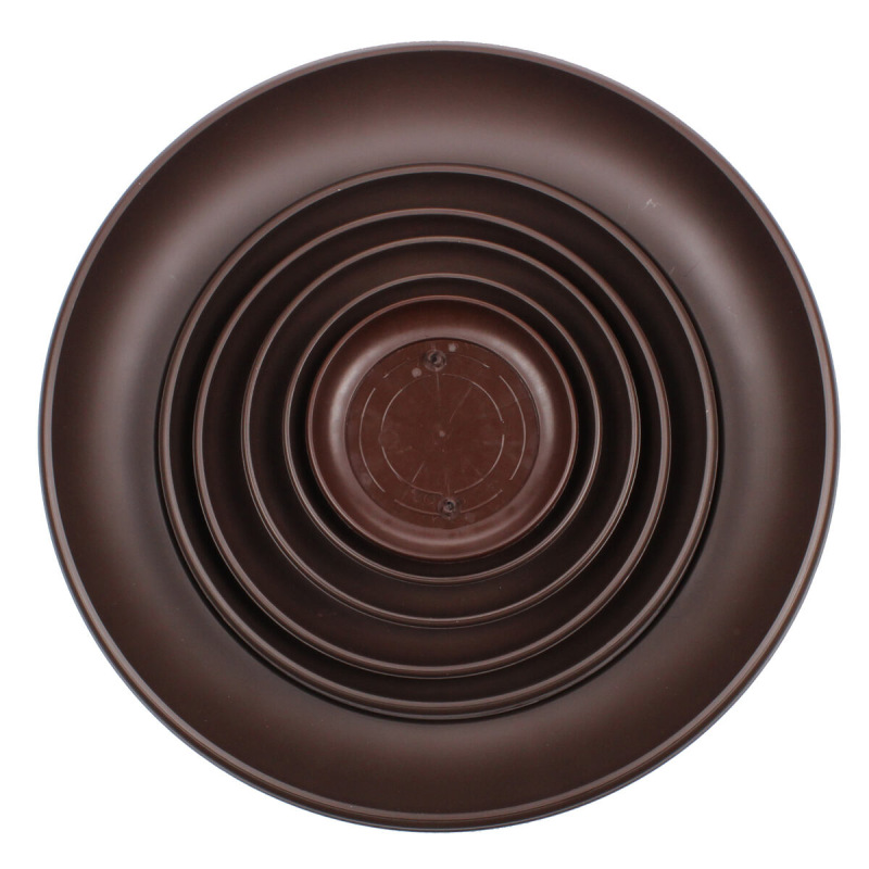 Harmonie miska pod kvetináč hnedá 1